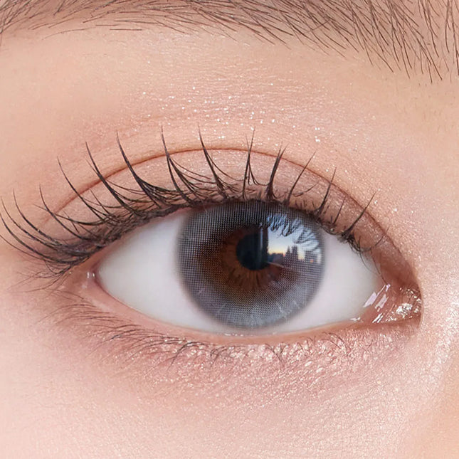Chuu Aube Pie 1Day Moon Gray Colored Contact Lenses (1Day/10Pc)
