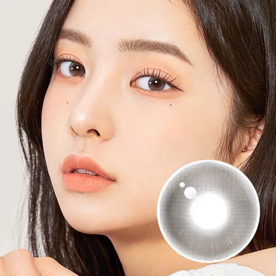 Chuu Aube Pie Moon Beige Colored Contact Lenses (1Month/2Pc)