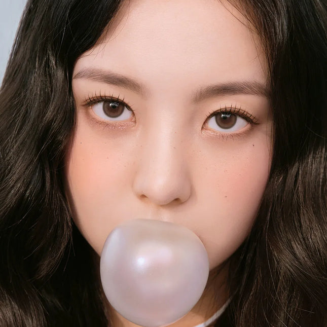 Chuu Pompon Pop 1Day Bubble Brown (Daily/10Pc)