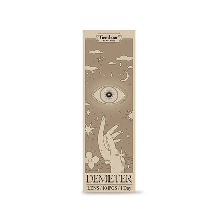 Gemhour Demeter 1Day Ash Brown Daily x 10Pc