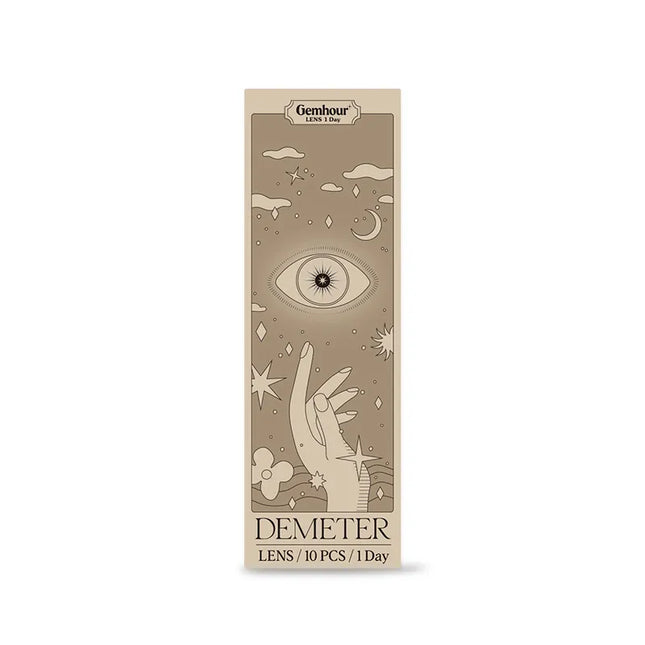 Gemhour Demeter 1Day Ash Brown Daily x 10Pc