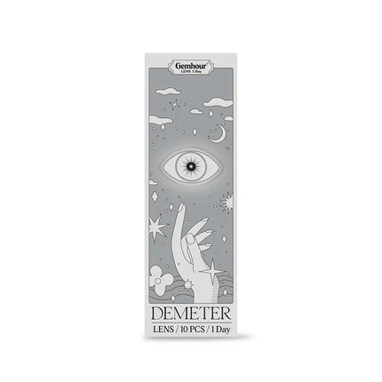 Gemhour Demeter 1Day Ash Gray Daily x 10Pc