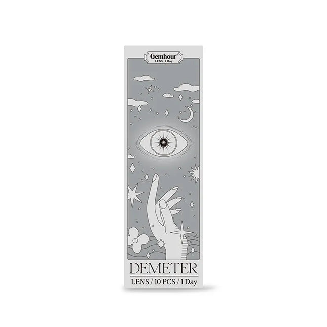 Gemhour Demeter 1Day Ash Gray Daily x 10Pc