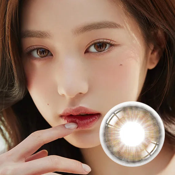 Hapa Bittersweet Kristin 1Day Amber Brown Colored Contacts (1Day/10Pc)