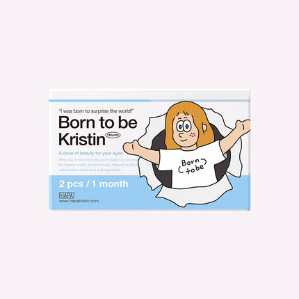 Hapa Born To Be Kristin Brown (Monthly/2Pc)