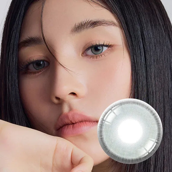 Hapa Born To Be Kristin Gray Colored Contacts (1Month/2Pc)