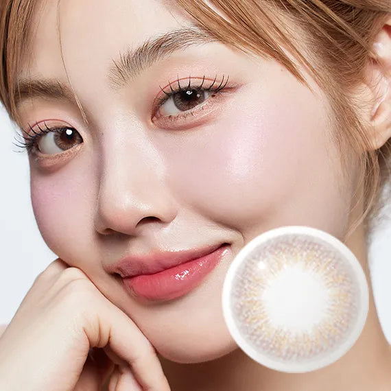 Hapa Cheerful Kristin Violet Colored Contacts (1Month/2Pc)