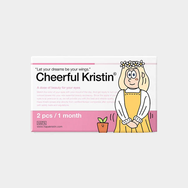 Hapa Cheerful Kristin Violet Colored Contacts (1Month/2Pc)