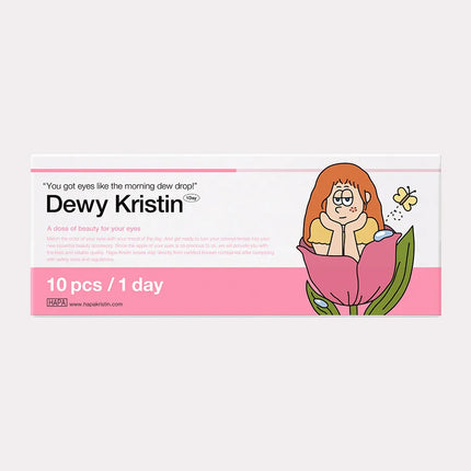 Hapa Dewy Kristin 1Day Brown(1Day/10Pc)