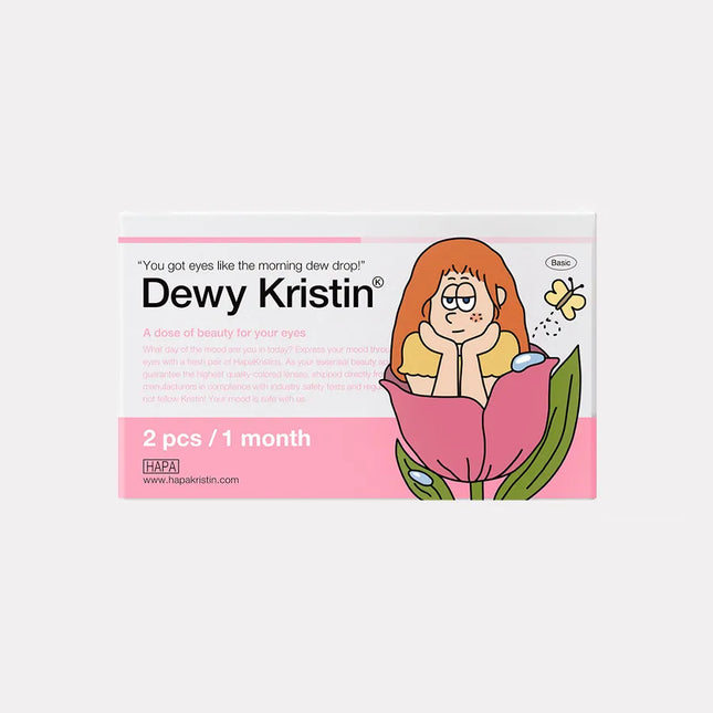 Hapa Dewy Kristin Basic Gray Colored Contacts (1Month/2Pc)