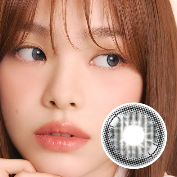 Hapa Dolly Kristin 1Day Gray Colored Contacts (1Day/10Pc)