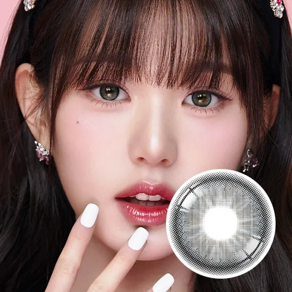 Hapa Dolly Kristin Gray Colored Contacts (1Month/2Pc)