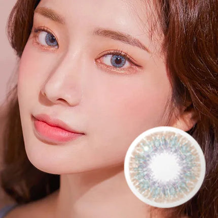 Hapa G.O.A.T Kristin Blue Colored Contacts (1Month/2Pc)