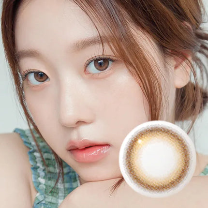 Hapa Glazed Kristin 1Month Choco Colored Contacts (1Month/2Pc)