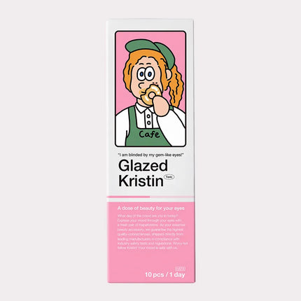 Hapa Astigmatism Glazed Kristin 1Day Choco Colored Contacts (1Day/10Pc)