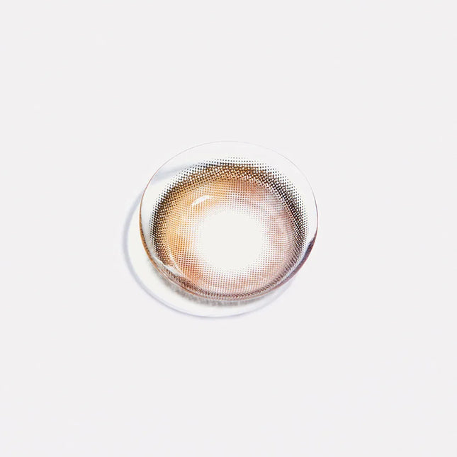 Hapa Secretive Kristin 1Day Antique Brown Colored Contacts (1Day/10Pc)