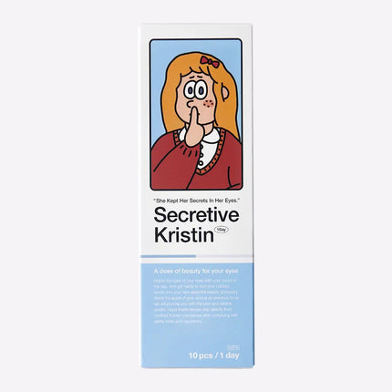Hapa Secretive Kristin 1Day Antique Brown (Daily/10Pc)