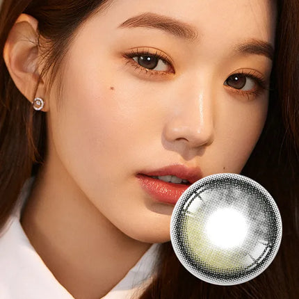 Hapa Secretive Kristin Olive Colored Contacts (1Month/2Pc)