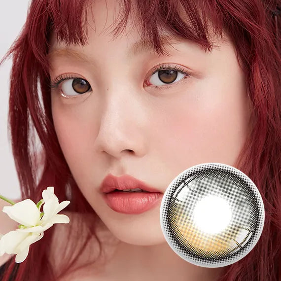 Hapa Secretive Plus Black Colored Contacts (1Month/2Pc)