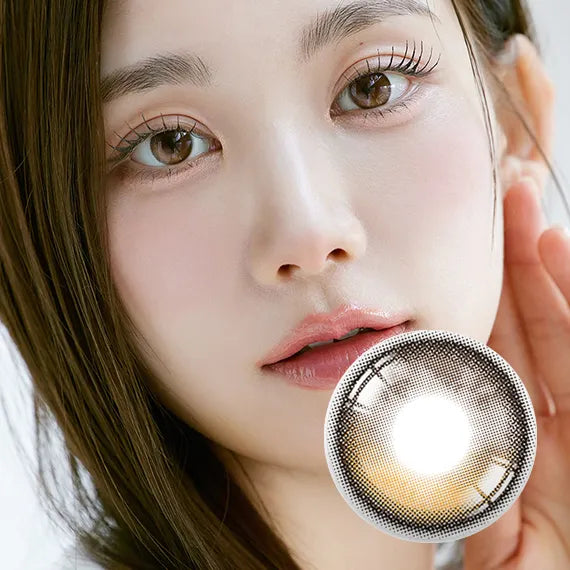 Hapa Secretive Plus Brown Colored Contacts (1Month/2Pc)