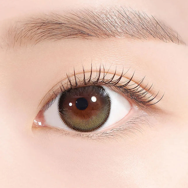 Hapa Secretive Plus Olive Colored Contacts (1Month/2Pc)