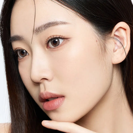 Hapa See Through Kristin 1Day Ash Choco Colored Contacts (1Day/10Pc)