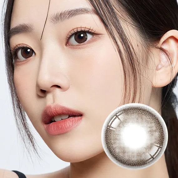 Hapa See Through Kristin Choco Colored Contacts (1Month/2Pc)