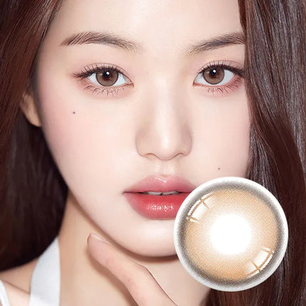 Hapa Sugar High Kristin Beige Colored Contacts (1Month/2Pc)