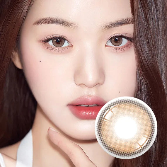 Hapa Sugar High Kristin Beige Colored Contacts (1Month/2Pc)