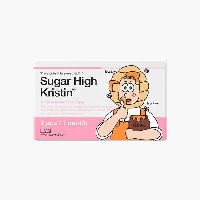 Hapa Sugar High Kristin Beige Colored Contacts (1Month/2Pc)