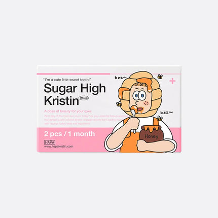 Hapa Sugar High Kristin Plus Gray Colored Contacts (1Month/2Pc)