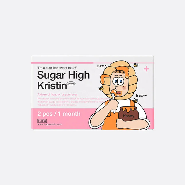 Hapa Sugar High Kristin Plus Gray Colored Contacts (1Month/2Pc)