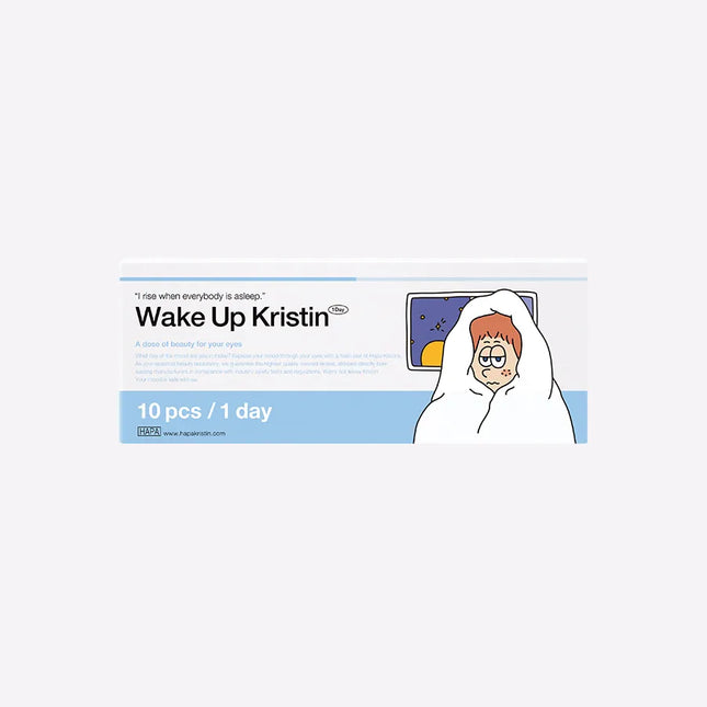 Hapa Wake Up Kristin 1Day Dawn Brown Colored Contacts (1Day/10Pc)