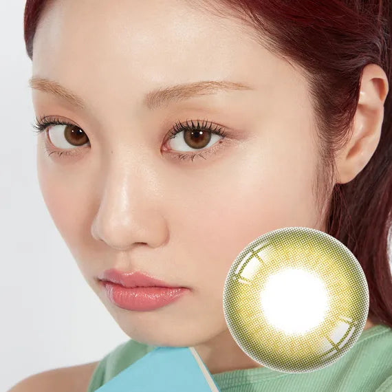 Hapa Yolo Kristin 1Day Green Colored Contacts (1Day/10Pc)