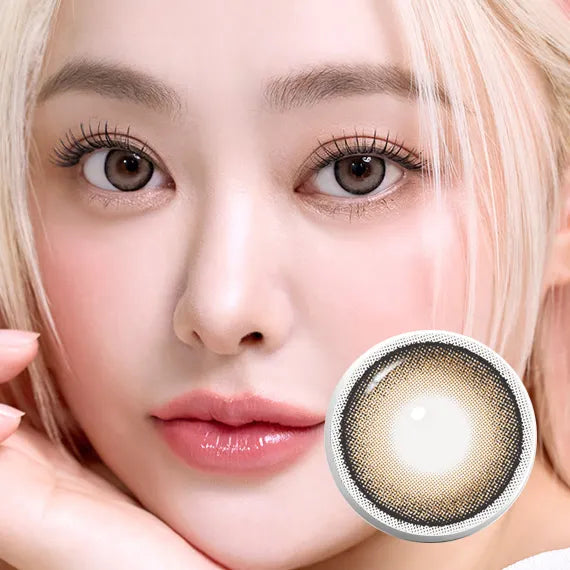 I-Sha Dekame Look At Me Brown 1Day (Daily/10Pc)