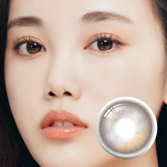 I-Sha Oriana Edge Plus Shade Brown 1Day (Daily/10Pc)