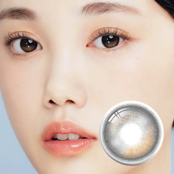 I-Sha Oriana Edge Plus Shade Gray 1Day (Daily/10Pc)