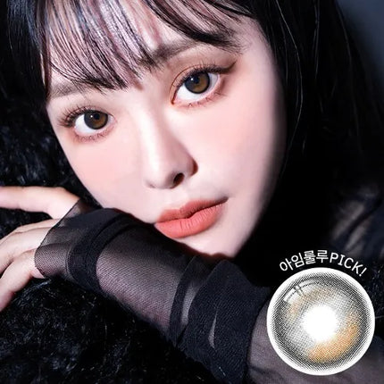 I-Sha Oriana Edge Plus Shade Gray 1Day (Daily/10Pc)