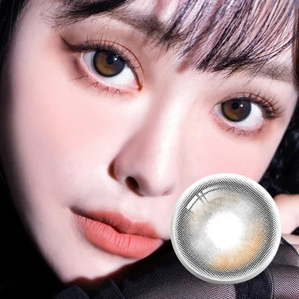 I-Sha Oriana Edge Plus Shade Gray (Monthly/2Pc)