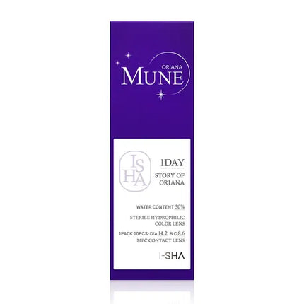 I-Sha Oriana Mune Brown 1Day (Daily/10Pc)