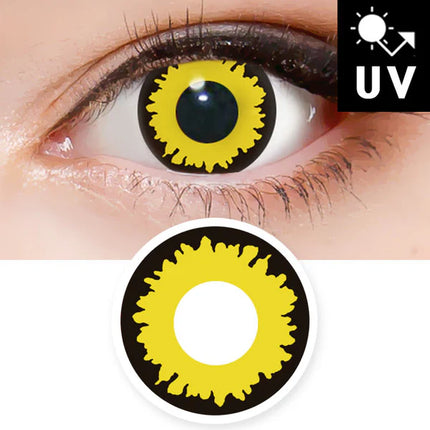 Innovision Eclipse Cosplay Halloween Contact Lenses (Yearly/2Pc)