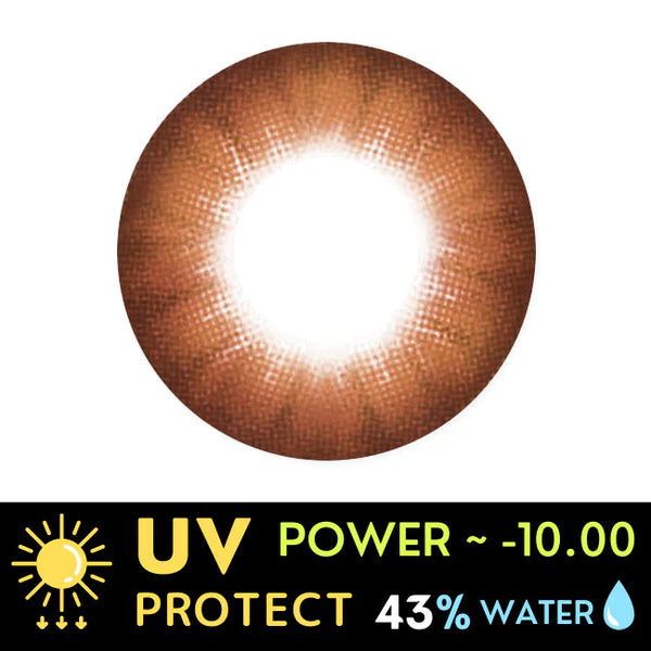 Innovision Electro Lens Orange Cosplay Halloween Contact Lenses (1Year/2Pc)