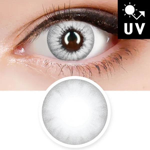 Innovision Electro Lens White Cosplay Halloween Contact Lenses (1Year/2Pc)