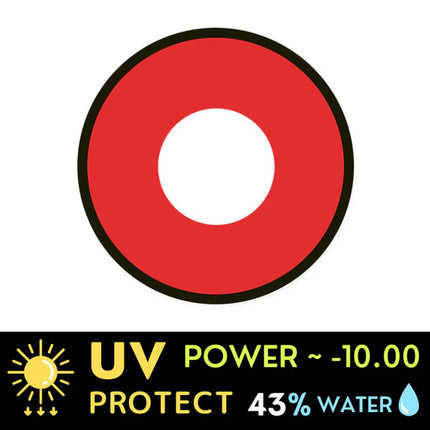 Innovision Rage Cosplay Halloween Contact Lenses (1Year/2Pc)