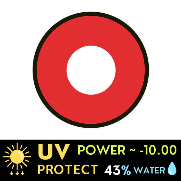 Innovision Rage Cosplay Halloween Contact Lenses (1Year/2Pc)