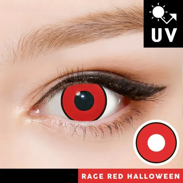 Innovision Rage Cosplay Halloween Contact Lenses (1Year/2Pc)