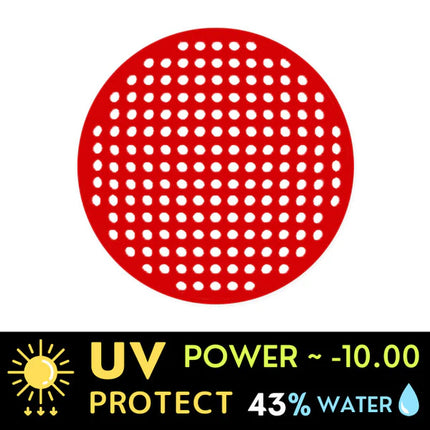 Innovision Red Screen Cosplay Halloween Contact Lenses (1Year/2Pc)