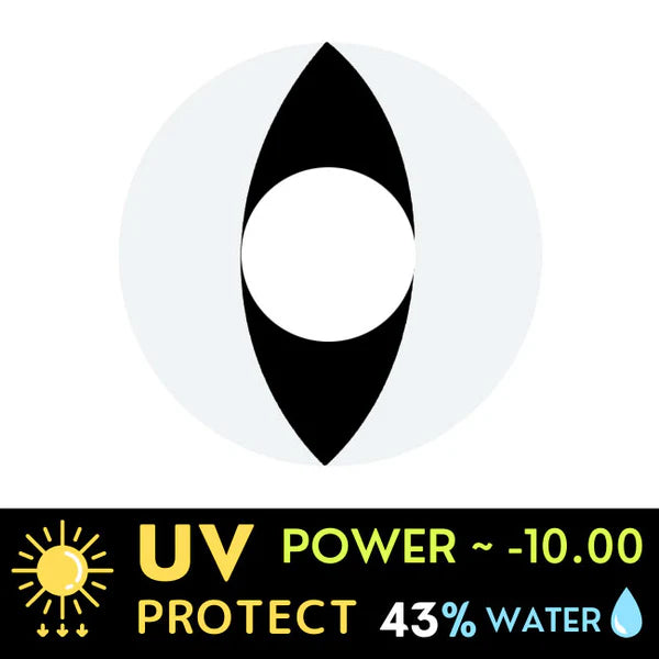 Innovision Viper Cosplay Halloween Contact Lenses (1Year/2Pc)