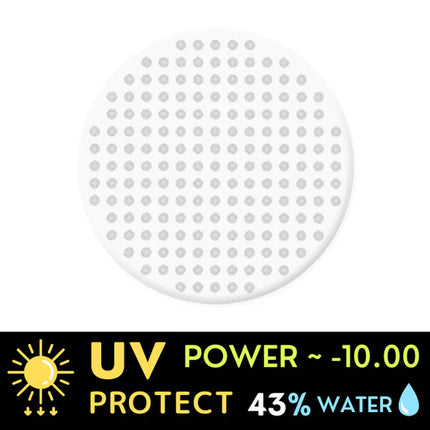 Innovision White Mesh Cosplay Halloween Contact Lenses (1Year/2Pc)