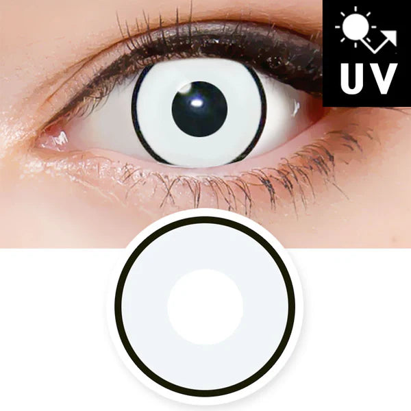 Innovision Zombie Cosplay Halloween Contact Lenses (1Year/2Pc)